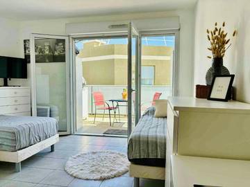 Gîte pour 2 personnes, avec vue et terrasse dans Saint-Roch