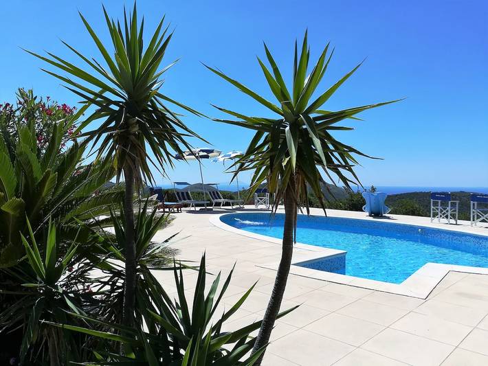 Agriturismo voor 5 personen, with Uitzicht op zee and Tuin as well as Uitzicht in Lazio
