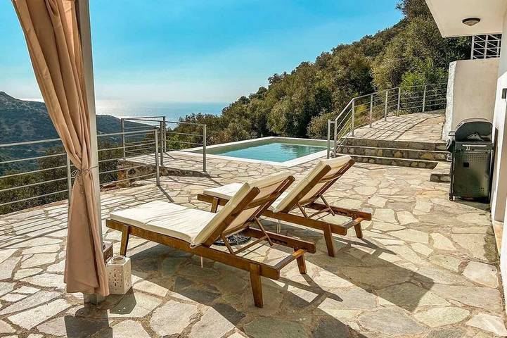 Ferienhaus für 6 Personen, mit Balkon und Garten, mit Haustier in Kissamos Gemeinde