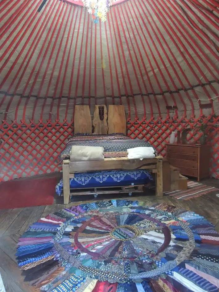 Tipi pour 4 personnes, avec jardin, animaux acceptés dans le Limousin - 4