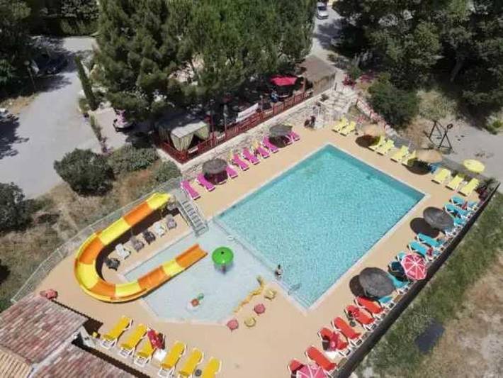 Location de vacances pour 5 personnes, avec Terrasse ainsi que Bassin pour enfant et Piscine à Saint-Maime - 2