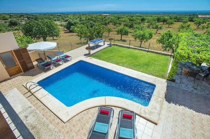 Finca für 6 Personen, mit Terrasse und Pool sowie Garten in s'Horta - 4