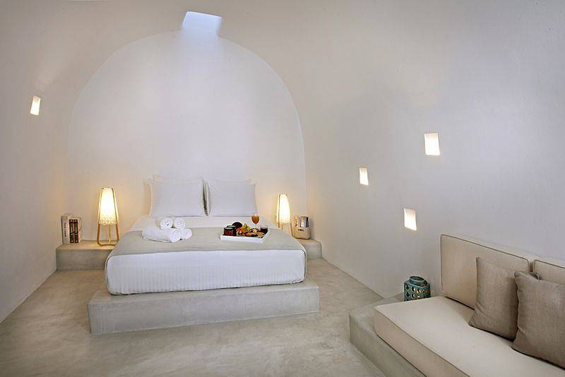 Villa für 6 Personen mit Whirlpool in Megalochori, Santorin