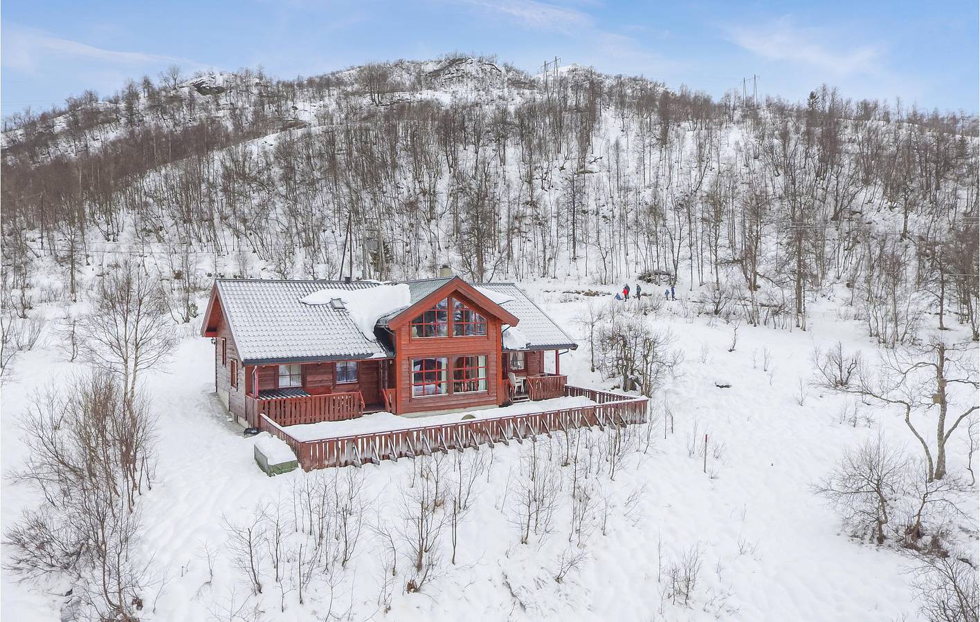 Ferienhaus für 10 Personen mit Ausblick in Kvam herad