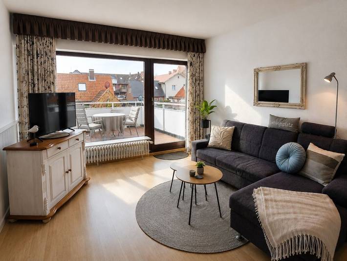 Ferienwohnung für 2 Personen, mit Balkon - 1