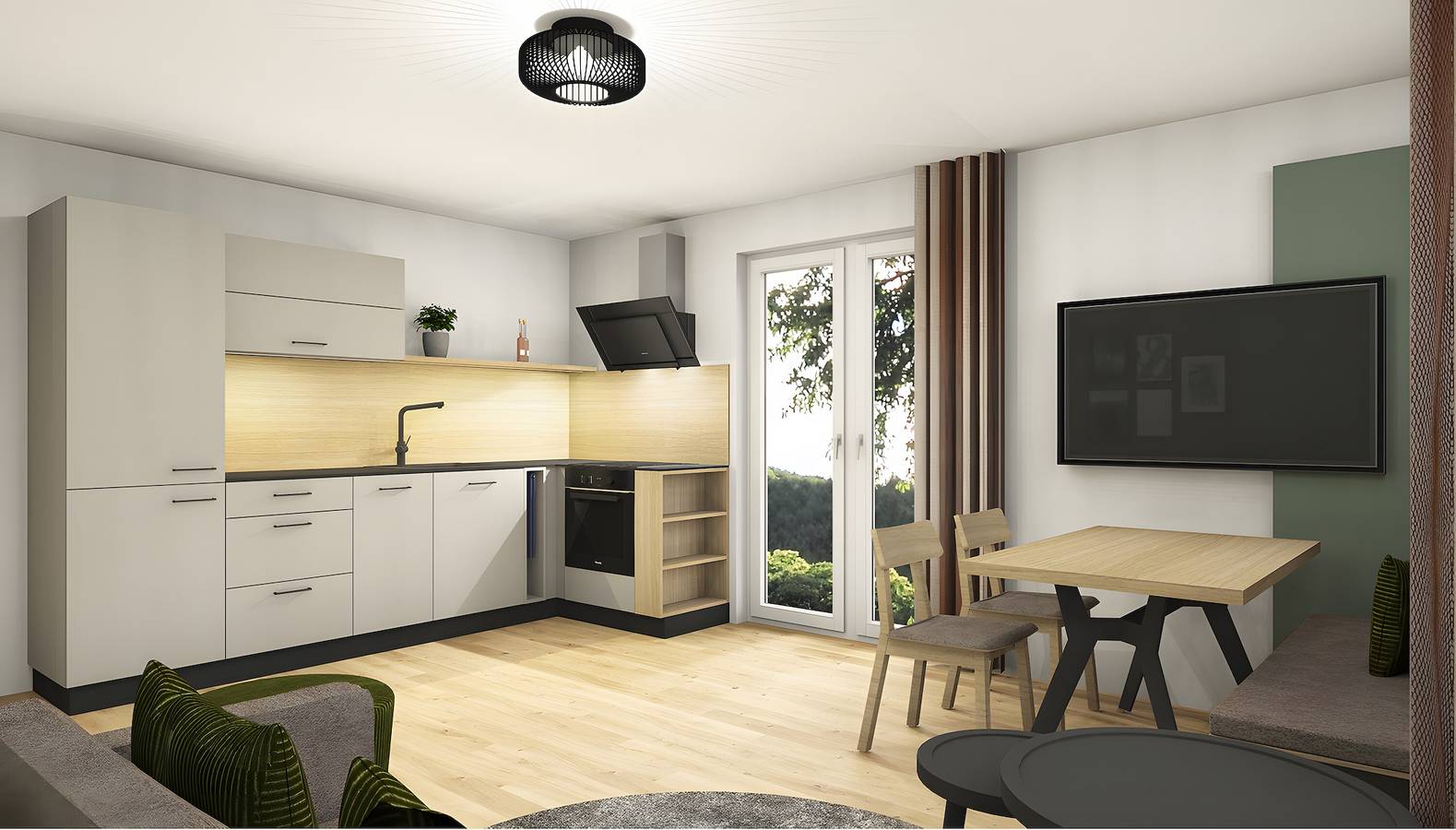 Ganze Wohnung, Ferienwohnung Säntis, 45qm mit Balkon und Wlan in Lindau, Bayerisch Schwaben