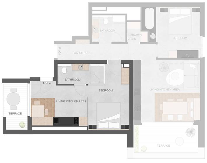 Ferienwohnung für 2 Personen, mit Balkon in Oetz - 4
