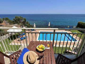 Villa pour 6 personnes, avec jardin et balcon dans Skala