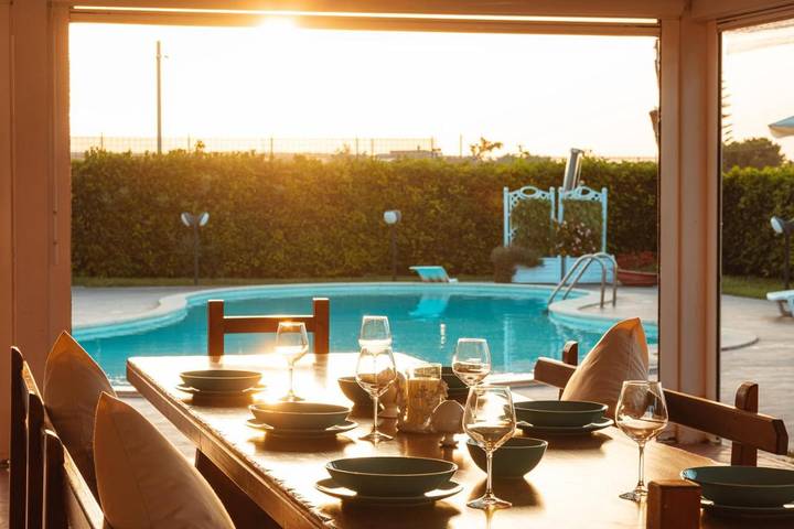 Villa pour 6 personnes, avec piscine ainsi que vue et jardin à Polignano a Mare - 2