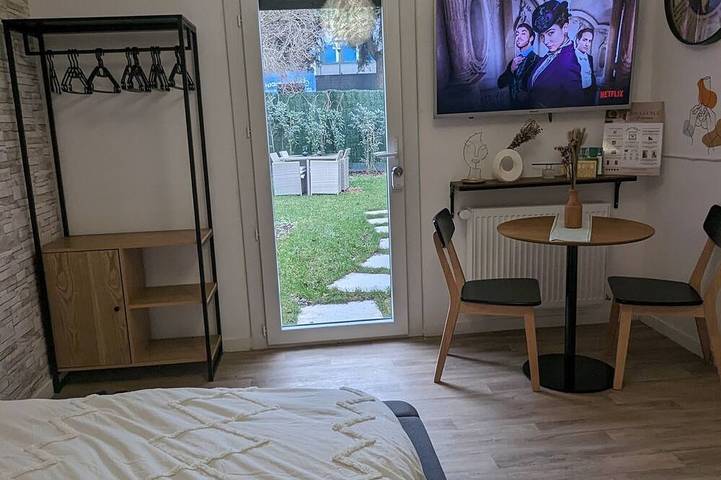 Appartement de vacances pour 2 personnes, avec Jardin à Saint-Gratien