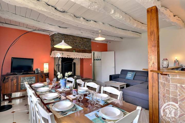 Gîte pour 9 personnes, avec jardin, animaux acceptés à Saint-Méloir-des-Ondes - 3