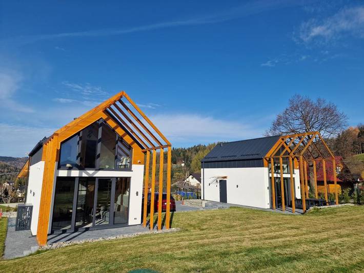 Ferienhaus für 6 Personen, mit Garten und Sauna sowie Ausblick, mit Haustier - 1