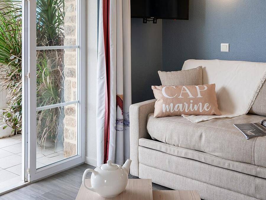 Pierre & Vacances Résidence Cap Marine - Appartement 3 personnes - 1 chambre - Rez de jardin - Terrasse - Rénové in Guilvinec, Région de Quimper