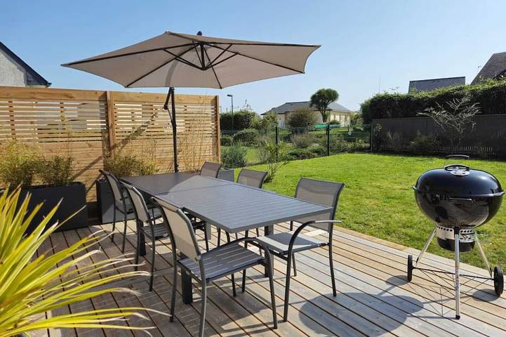 Location de vacances pour 6 personnes, avec Terrasse et Jardin à Saint-Jean-du-Doigt