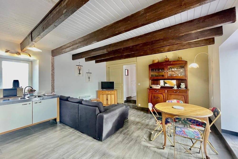 Bisquine-Gîte-Gartenblick-Eigenes Badezimmer-Familie in Santec, Ceinture Dorée