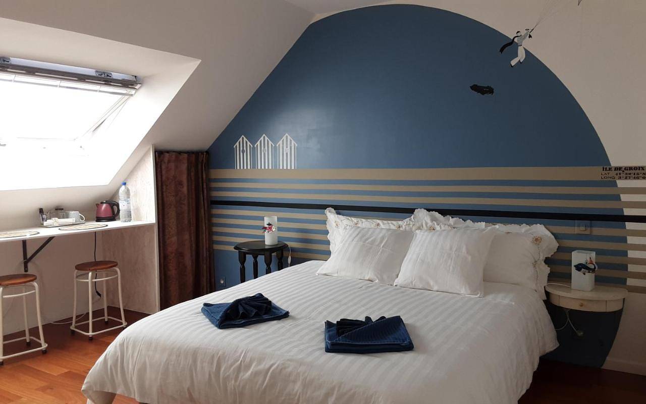 Double Room with Private Bathroom in Groix, Côte des Mégalithes