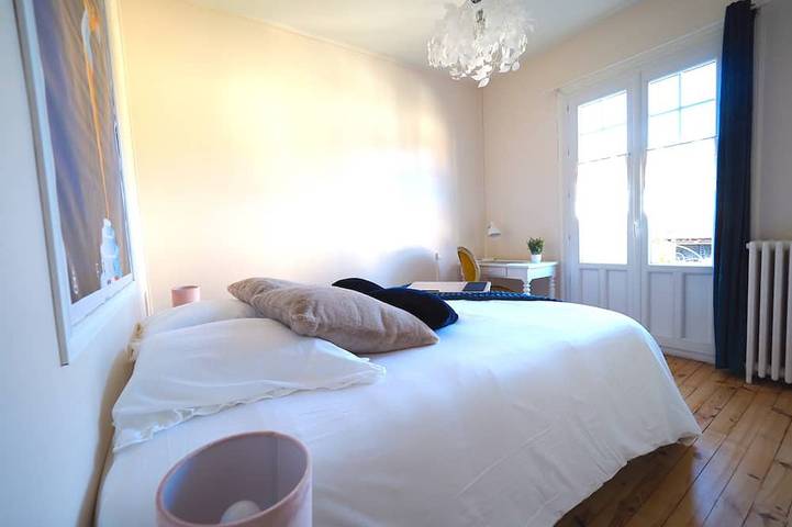 Nouveauté 2026: Belle maison Bohème 2 chambres avec Jardin-Terrasse in Bellerive-sur-Allier, Région de Vichy