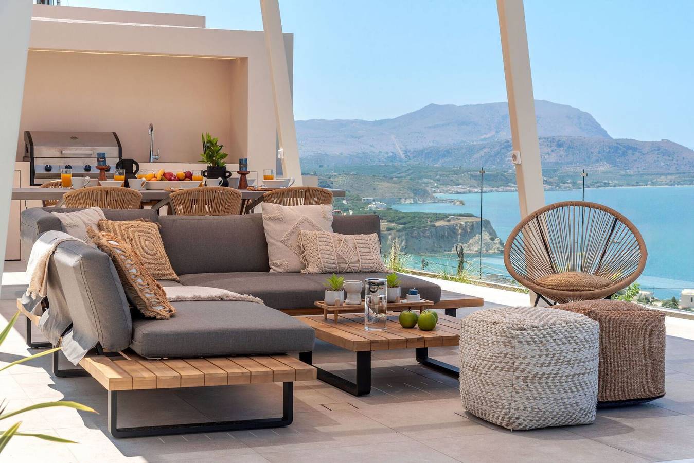 Ganze Ferienwohnung, Ferienwohnung für 6 Personen mit Pool in Vamos, Chania und Umgebung