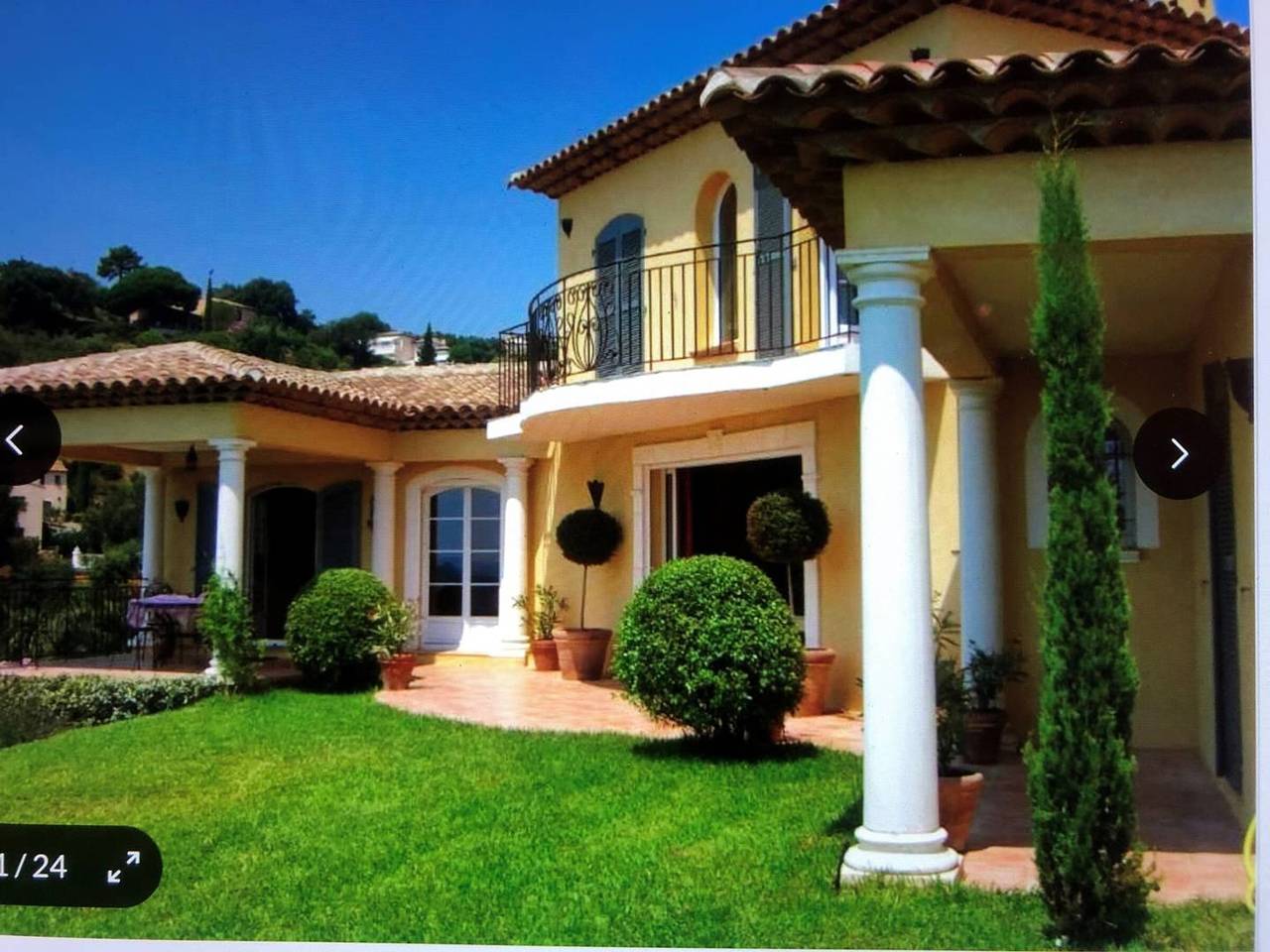 Villa 8 guests, bay view St Tropez in La Nartelle, Sainte-Maxime