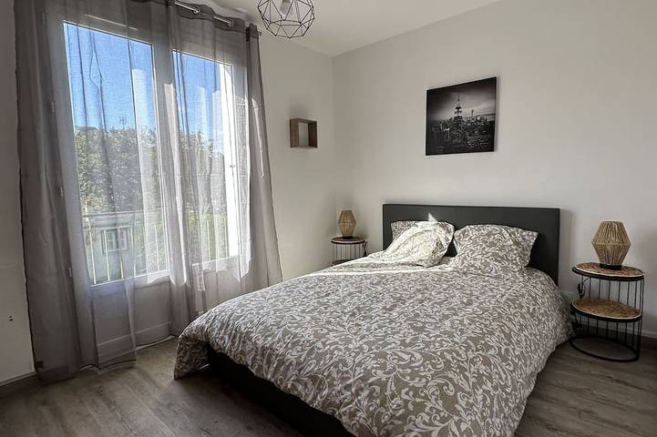 Entire apartment, Arlette Grand F2 47 m2 Riva Bella Quartier Résidentiel Calme in Ouistreham, Caen region