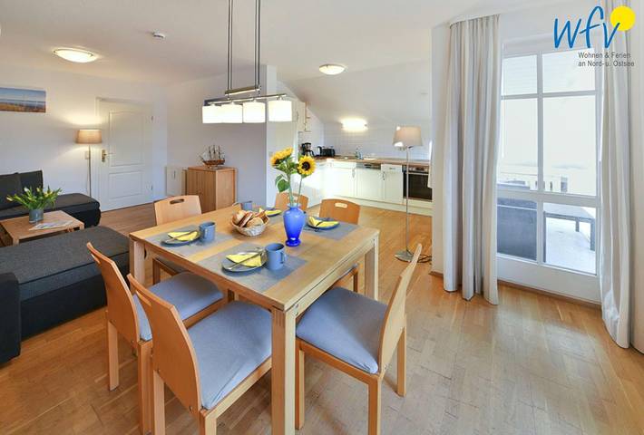 Apartamento de vacaciones para 5 personas, con balcón - 1