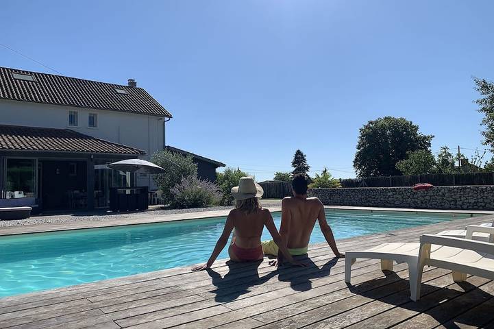 Location de vacances pour 6 personnes, avec Terrasse et Jardin à Champcevinel