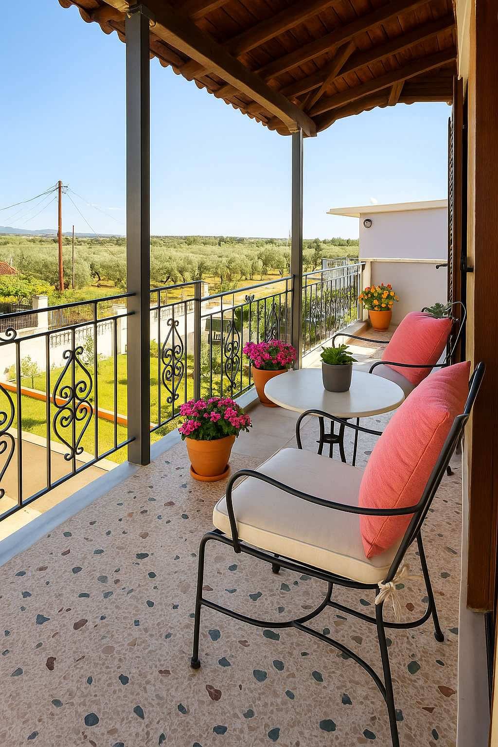 Ganze Wohnung, Ferienwohnung für 4 Personen mit Balkon/Terrasse in Messenien