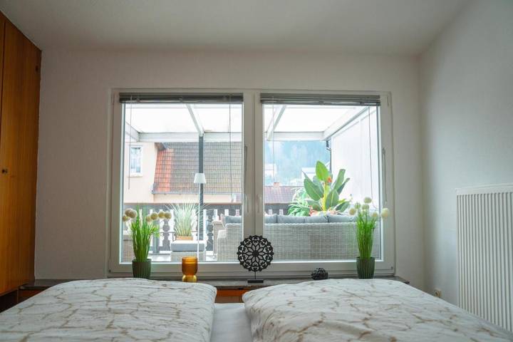 Ferienwohnung für 6 Personen, mit Balkon und Terrasse sowie Ausblick in Wildflecken - 2