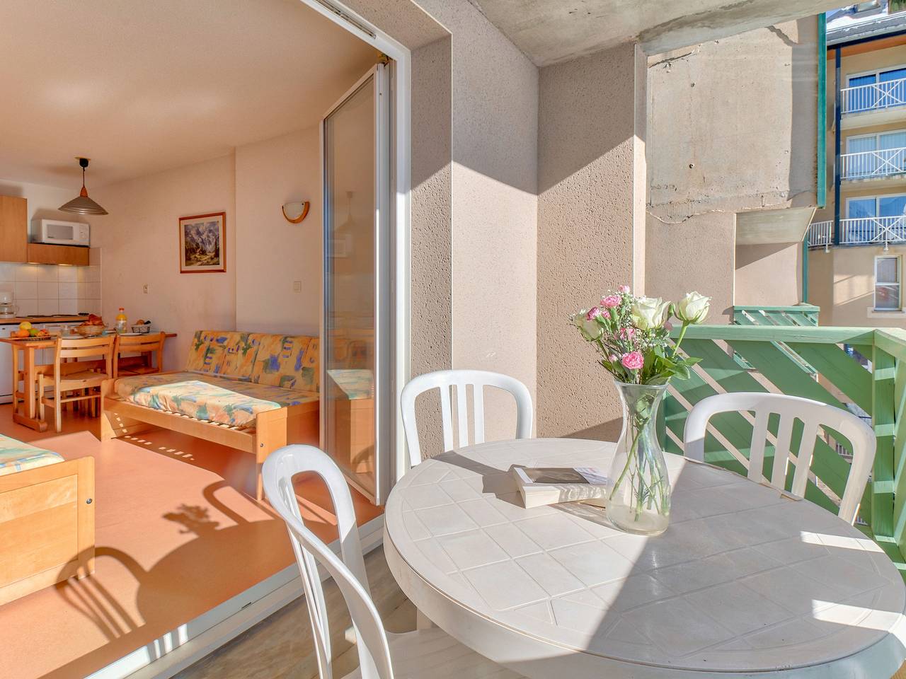Appartement entier, Appartement de vacances pour 4 personnes avec sauna in Germ, Pyrénées
