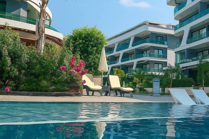 Holiday apartment for 3 people, with pool and garden - 1