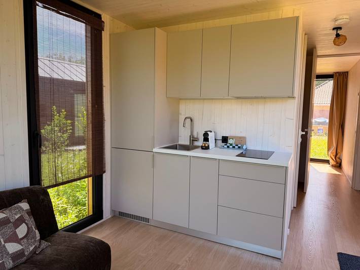 Blockhütte für 2 Personen mit Garten in Oud Ade, Südholland