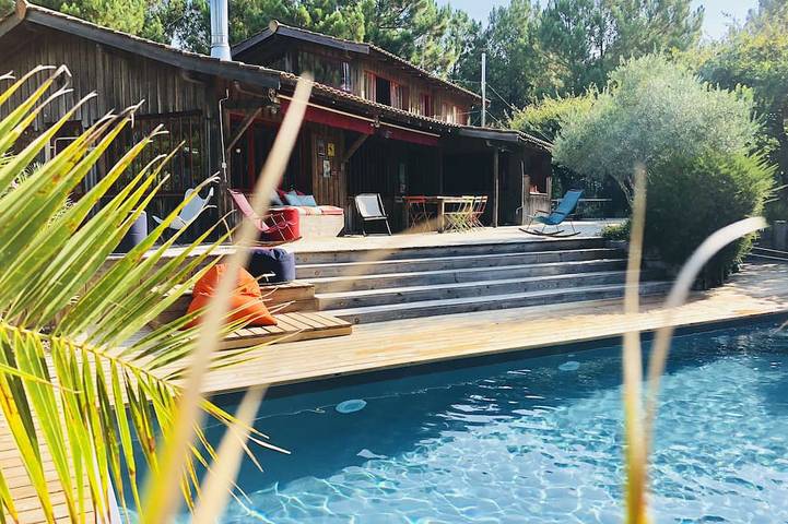 Grande cabane de charme in Petit Piquey, Lège-Cap-Ferret