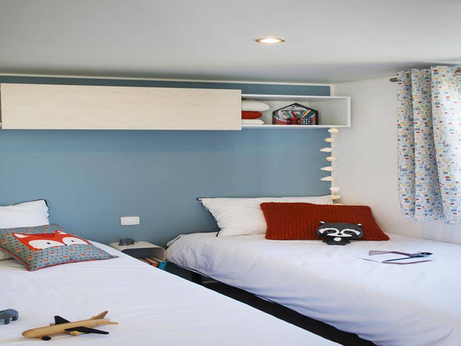 Camping de la Baie - Mobile home 4 persons - Premium 2 Bedrooms in L'Aiguillon-sur-Mer, Fontenay-le-Comte