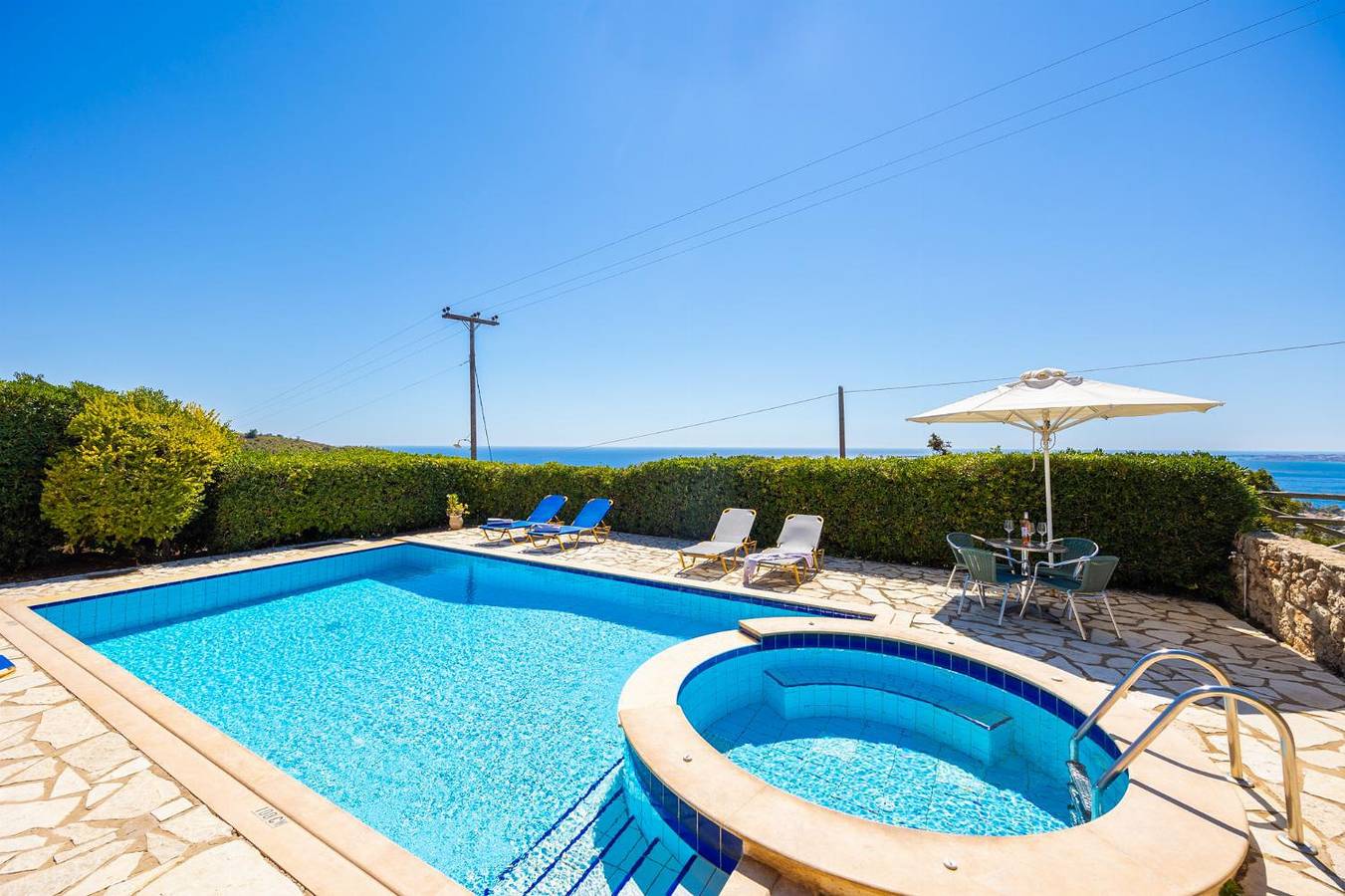 Villa für 6 Personen mit Whirlpool in Argostoli, Kefalonia