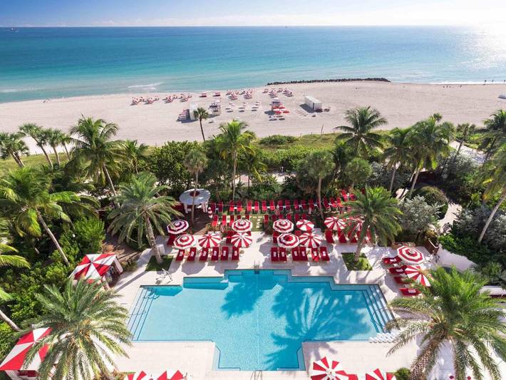 Holiday rental for 3 people, with hot tub and garden as well as pool and sauna in Miami Beach