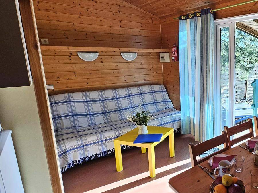 Camping Verdon les Grands Domaines - Chalet 4 personas - Chalet 3 Habitaciones 4 Personas in Saint-Laurent-du-Verdon, Parc naturel régional du Verdon