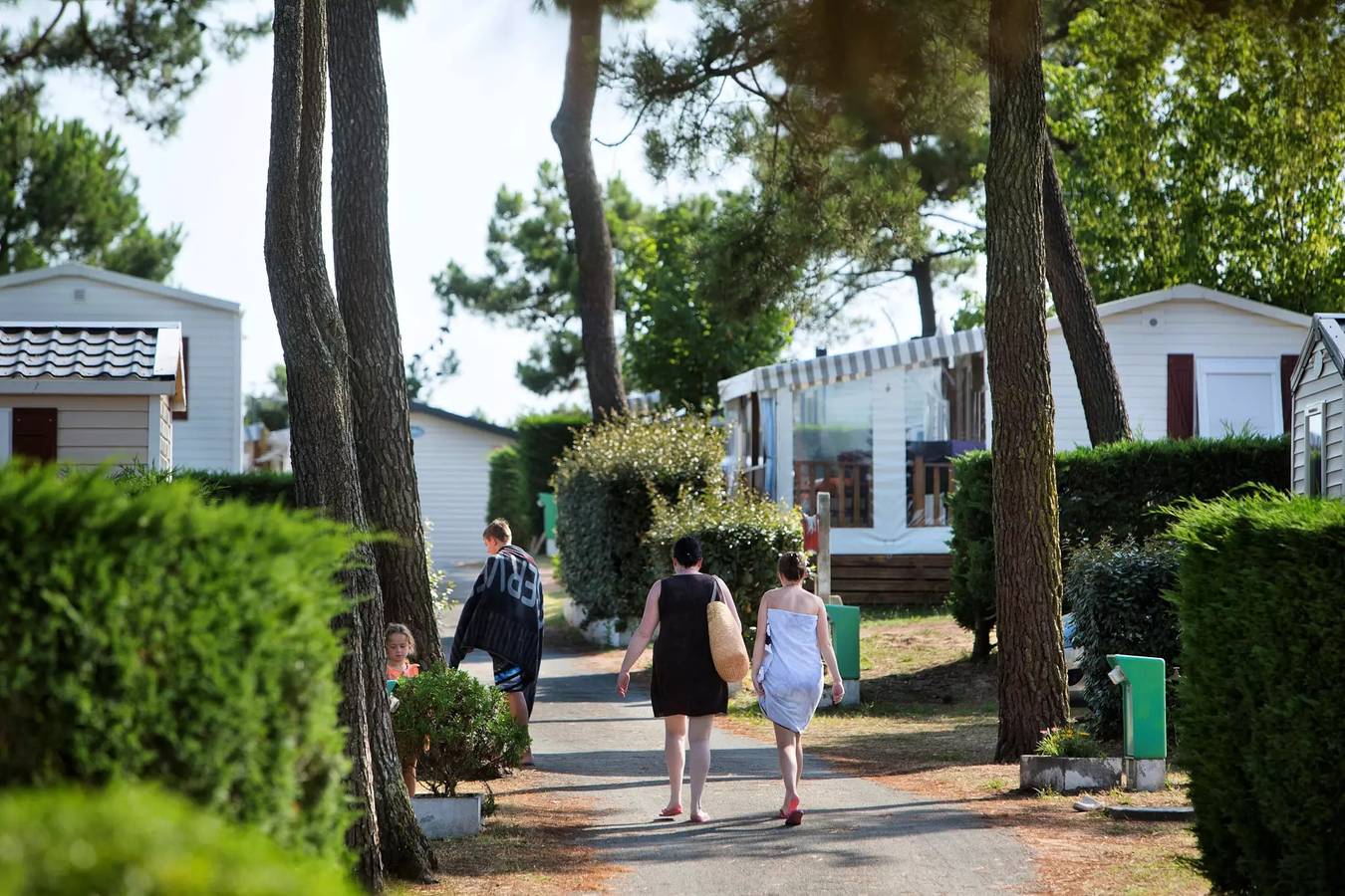 Mobile-home Cormoran 3 Pièces Pmr - adapté pour personnes à mobilité réduite 4 personnes in L'Aiguillon-la-Presqu'île, Vendée