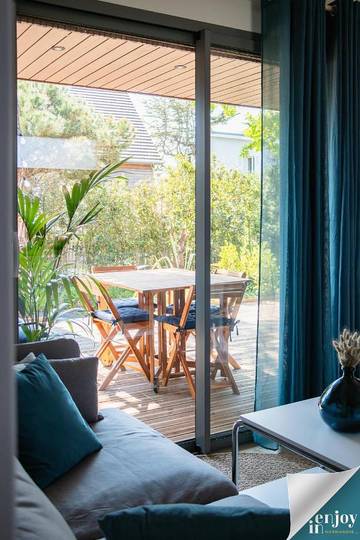 Location de vacances pour 4 personnes, avec jardin dans Plage du Passous