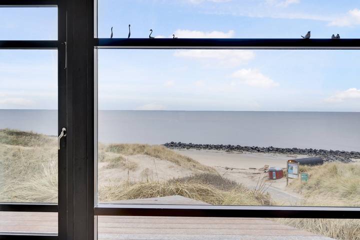 Casa vacacional con vista panorámica a la playa in lønstrup, Región de Hjørring
