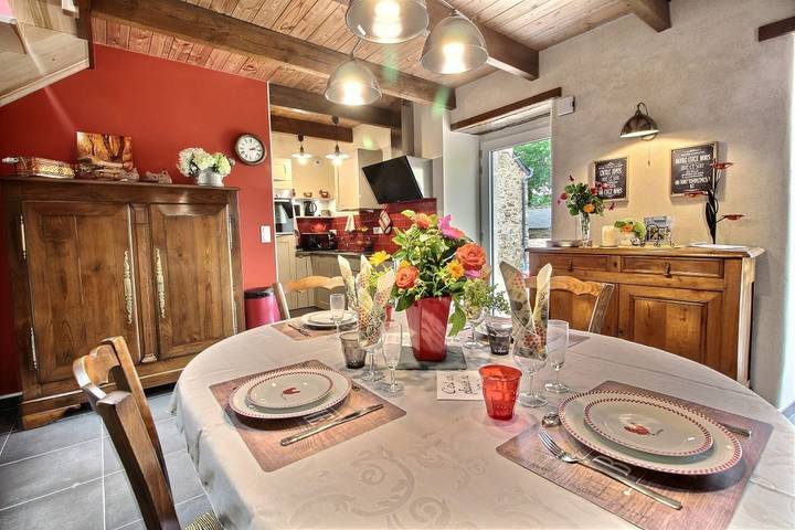 Gîte pour 3 personnes, avec jardin et terrasse à Pommerit-le-Vicomte - 4