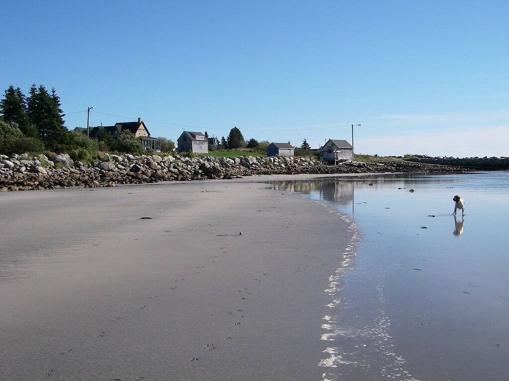 Surft herauf Eagle Head Bay, Oceanfront in Region of Queens Municipality, Queens County