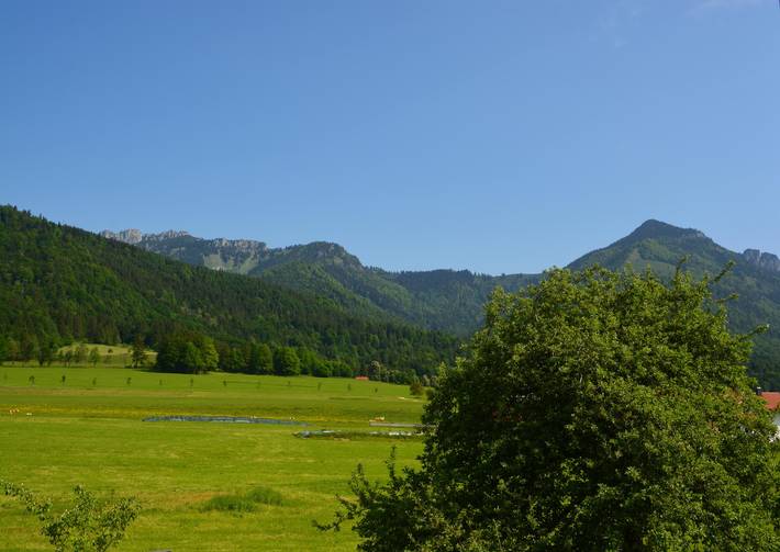 Ganze Ferienwohnung, Pilzhof - Ferienwohnung für 2 Personen, 45 m², Wohnzimmr, Schlafzimmer, Dusche/Wc, Balkon, Wlan in Schleching, Bayerische Alpen