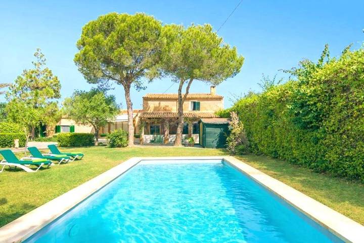 Villa für 10 Personen, mit Terrasse in Es Trenc