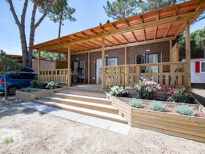 Casa sulla spiaggia per 5 persone, con balcone/terrazza e terrazza nonché sauna in Emilia Romagna