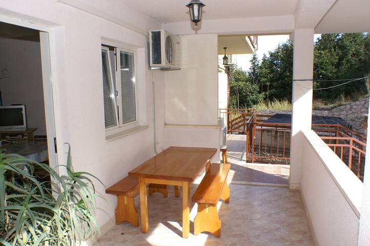Apartament wakacyjny dla 4 osób, z balkon/ taras, zwierzęta dozwolone w Miasto Korcula
