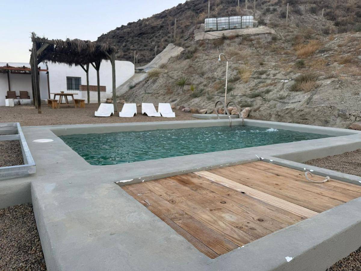 Cortijo Mamangueña Piscina Y Cueva in Tabernas, Cordillera Penibética