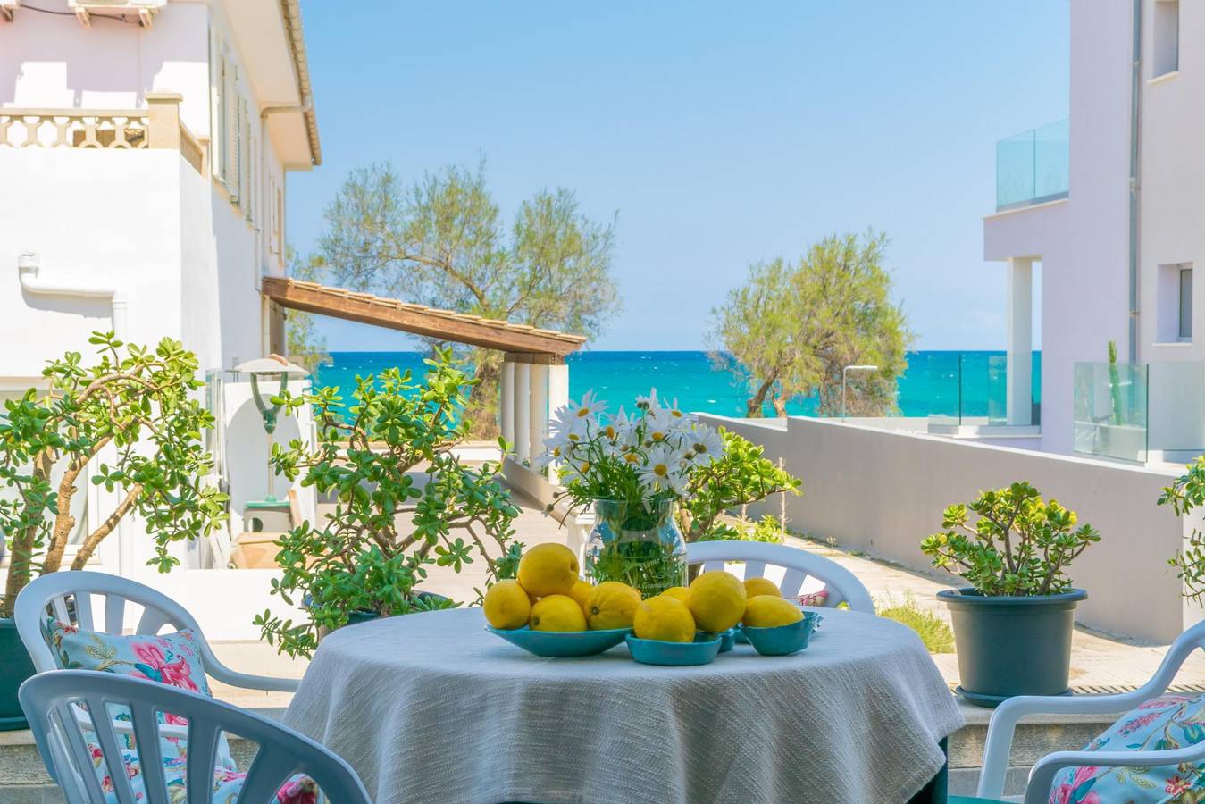 Can Munar - Ferienhaus mit Meerblick in Son Serra de Marina. Wifi gratis in Playa Son Serra de Marina, Santa Margalida