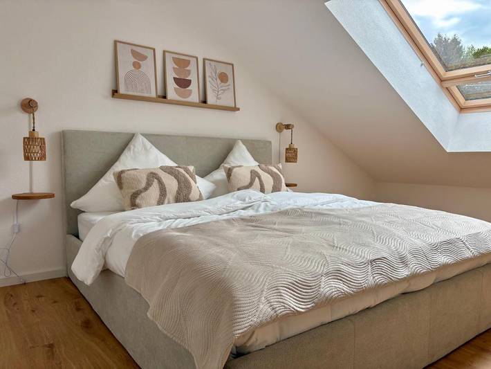 Ferienwohnung für 4 Personen, mit Ausblick