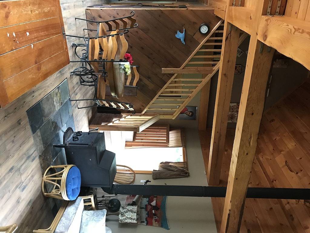 Hütte am privaten familienfreundlichen Teich in Waldo County