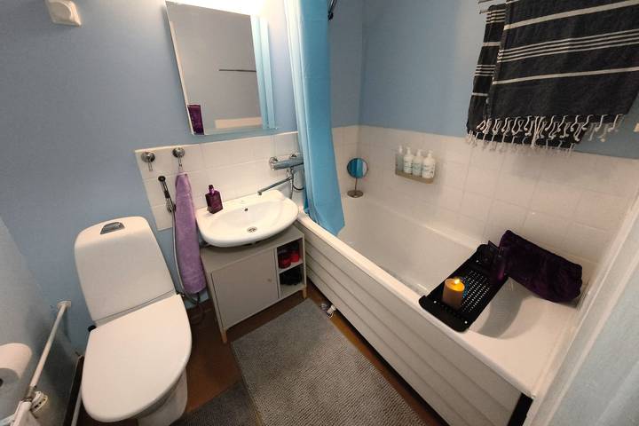 Estudio entero, Studio Sleeps 2 with Balcony and Parking in Kymenlaakso